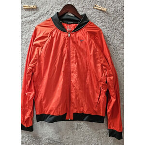 Nike Running Men’s Full Zip‎ Bomber Dri-Fit Jacket Windbreaker 519736-605 RED XL